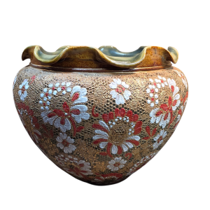 Doulton Lambeth Slaters Patent Jardinière Vase By John Slater C. 1895